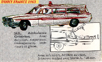 <a href='../files/catalogue/Dinky France/263/1963263.jpg' target='dimg'>Dinky France 1963 263  Criterion Ambulance</a>
